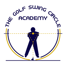 golf swing circle logo